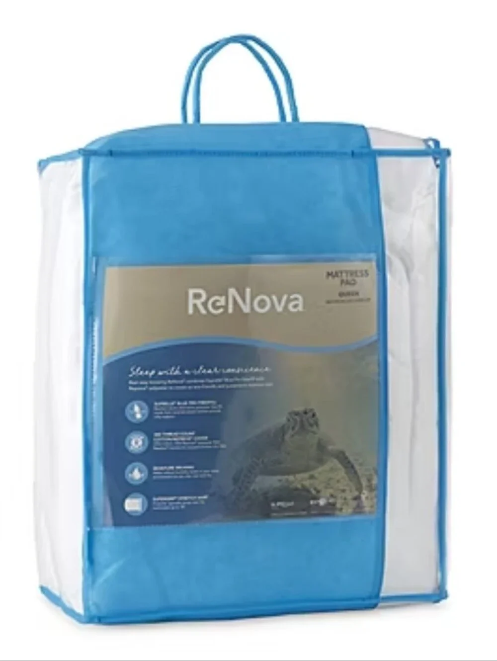 Renova Repreve Cooling Fiber Mattress Pad